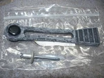 Polaris Snowmobile 94-2006 Classic 440 500 Hood Latch Strap & Rivet Oem 5431501. Fixed Price $14.95.