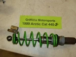 99 Arctic Cat 440 600 Zrt Zl Oem Front Shock Absorber 16" Green Ryde Fx. Fixed Price $65.00.