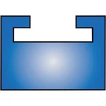 Kimpex Black Slide Profile 19 Length 52.25" 04-228-33. Fixed Price $32.76.