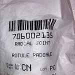 Can-am Rear Suspension Radial Joint X3 Maverick Oem 2017-2024 706002135. Fixed Price $34.99.