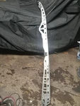 2014-2015 Polaris Pro Rmk 600 800 Rear Track Rails Suspension Skid 155". Fixed Price $125.00.