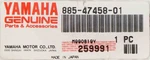 Genuine Yamaha Suspension Damper Plate Part Number 885-47458-01. Fixed Price $12.99.