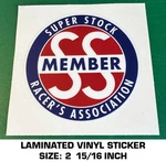 Super Stock Racer's Association Vinyl Decal Sticker-vintage Drag Racing-nhra. Fixed Price $6.51.