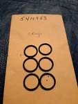 (6) Nos Oem Polaris Snowmobile Rear Torque Arm O-rings 5410953. Fixed Price $12.85.