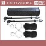 2X Tie Rod + Steering Boot For Porsche 944 '87 - S2 951 968 L=r Prekom. Fixed Price $224.73.