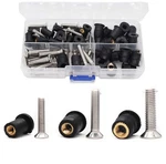 66 Pieces M4X20MM M5X25MM M6X20MM Neoprene Well Nuts Pozi Screws For Kayak Mo.... Fixed Price $29.02.