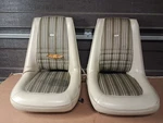 1971-1980 Dodge B-series Van Low Back Bucket Seats Trailduster Ramcharger Truck. Fixed Price $650.00.