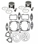 2004 2005 Arctic F6 Firecat 600 Efi Ext Spi Pistons Top End Gasket Kit Std. Fixed Price $207.77.