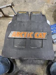 2003 04 05 06 Arctic Firecat F5 F6 F7 Rear Snowflap Mud Sabercat. Fixed Price $100.00.