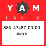 8GN-47487-00-00 Yamaha Shaft 5 8GN474870000, New Genuine Oem Part. Fixed Price $82.60.