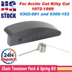 For Arctic Cat Kitty 1972-1999 Chain Tensioner Puck & Spring # 0302-081. Fixed Price $26.34.