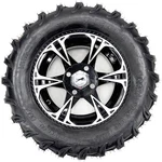 Arctic Cat, Front Right Black Magic Wheel W/26X10X14 Trailfinder Tire 0541-052. Fixed Price $199.49.
