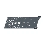 Polaris Skid Plate, Gloss Black, For Ranger Models, Genuine Oem 5438572-070. Fixed Price $109.99.