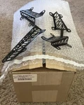 Nos Oem Polaris Matryx Snowmobile Gloss Black Grill Inserts, 2884979-067. Fixed Price $90.00.