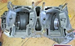 06' Polaris Classic 550 Fan Cooled Crankcase #3089225 Item #3216. Fixed Price $100.00.