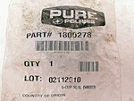 Genuine Oem Polaris Cup Seal # 1800278 Nos 500323. Fixed Price $35.91.