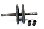 79 Polaris Txl 340 Idler Wheels 7.5" & Axle 121". Fixed Price $52.49.