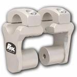 Rox Speedfx Clear Anodized 2" Pivoting Riser Clamp For 1/8" Bars 1R-P2PPA. Fixed Price $130.71.