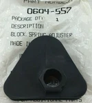 Arctic Cat 0604-557 Snowmobile Rear Lh Suspension Spring Adjuster Block 1989-92. Fixed Price $12.99.