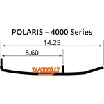 Woodys Snocross/trail Flat-top Wear Bars For Mini-sleds SXP-4000. Fixed Price $139.48.