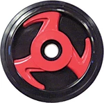 Ppd R0130B-2-106A Idler 5.12" X 25 Mm Red S/m. Fixed Price $77.27.