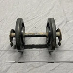 1996 Arctic Cat Z440 Snowmobile Support Wheel Axle Idler Assembly 0604-459. Fixed Price $10.00.