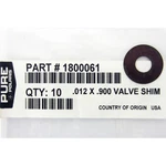 Polaris New Oem Snowmobile Shim Valve .012X.900 Walker Evans Racing Ryde Fx. Fixed Price $11.99.