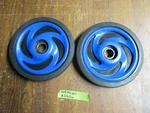 Polaris Rmk 600 Snowmobile Suspension Rear Idler Wheels Blue 6380. Fixed Price $44.99.