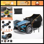 Heavy Duty Waterproof Half Cover For Polaris Slingshot, 420D, 6 Hooks, Reflectiv. Fixed Price $71.99.