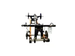 2017 Arctic Cat M8000 Rear Undercarraige Skid Suspension Wheel Rail Assembly Oem. Fixed Price $679.16.
