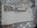 Polaris Snowmobile Lh Left Hand Upper Adjusting Control Arm 2203309-067 Oem New. Fixed Price $55.88.