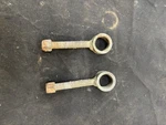 2001 Sxr Yamaha Pair Set Collar Rear Axle Tensioner 8K2-47479-01-00 RW7858. Fixed Price $14.99.