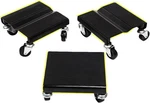 3 Pcs Snowmobile Dolly Set Anti-slip With Caster Wheels 1500 Lbs Moving Rollers. Fixed Price $53.88.