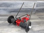 2004 Polaris Rmk 800 Vertical Edge Red Rear Skid Scissor Spring Ocil Wheel. Fixed Price $129.99.