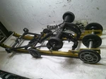 Polaris Indy 400 600 Cross Country Ice 121 Snowmobile Rear Suspension Gold Rails. Fixed Price $275.00.
