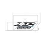 Polaris Front Fender Decal, Side, Xp 1000, Right, Genuine Oem Part 7191971. Fixed Price $42.68.