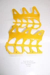 2014 Ski-doo Renegade 800 Etec 137" Xs Tunnel Reinforcement Plate Yellow Set. Fixed Price $49.95.