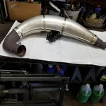 2001-2004 Polaris Pro X2 600 Main Exhaust Pipe Nice Solid 1261155. Fixed Price $292.50.