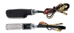 Black Led Short Arrows For Husqvarna Hyosung Indian Headbanger Kawasaki Motorcycle. Fixed Price $33.04.