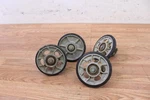 1980 Yamaha SS440 Bogie, Idler, Ice Wheel Assemblies Set Of. Fixed Price $49.00.