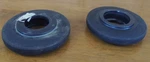 Pair Of Bombardier Ski-doo Mxz PPD4625 Bogey Wheels, 117MM, Nos, Polaris. Fixed Price $13.00.