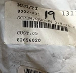 8002-233 Arctic Cat Cap Screw Pack Of New Oem. Fixed Price $6.89.
