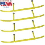 (4) 6" Carbides Fits Ski-doo Precision Skis Legend Se Mxzx Adrenaline Rev. Fixed Price $924.95.