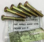 Pk Arctic Cat 8002-228 Snowmobile Cap Screws Hh 3/8-16 X2.25 G5 Z&y Fits 75-06. Fixed Price $22.00.