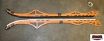 2010 Ski-doo Summit 800 Sliding Skid Frame Suspension Rails 162" 503192206. Fixed Price $89.99.