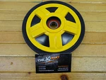 Ski Doo Yellow Ppd 141MM Idler Wheel OEM503191312 Fits Most Rev And Xp 08-12. Fixed Price $60.00.