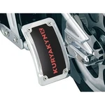 Kuryakyn 9251 License Plate Holder Curved Vertical Steel Chrome Lighted Kit. Fixed Price $230.99.