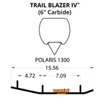 Woodys Trail Blazer Iv Flat-top Carbide Runners TPI4-1300. Fixed Price $149.26.