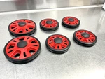 2011 Ski Doo Mxz Renegade 600 Etec Xp Rear Idler Wheels 141 180 Mm Red. Fixed Price $119.95.