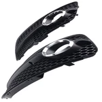 Pair Front Bumper Lower Fog Light Cover For Audi Q5 Premium 2009-2012 8R0807681F. Fixed Price $54.09.